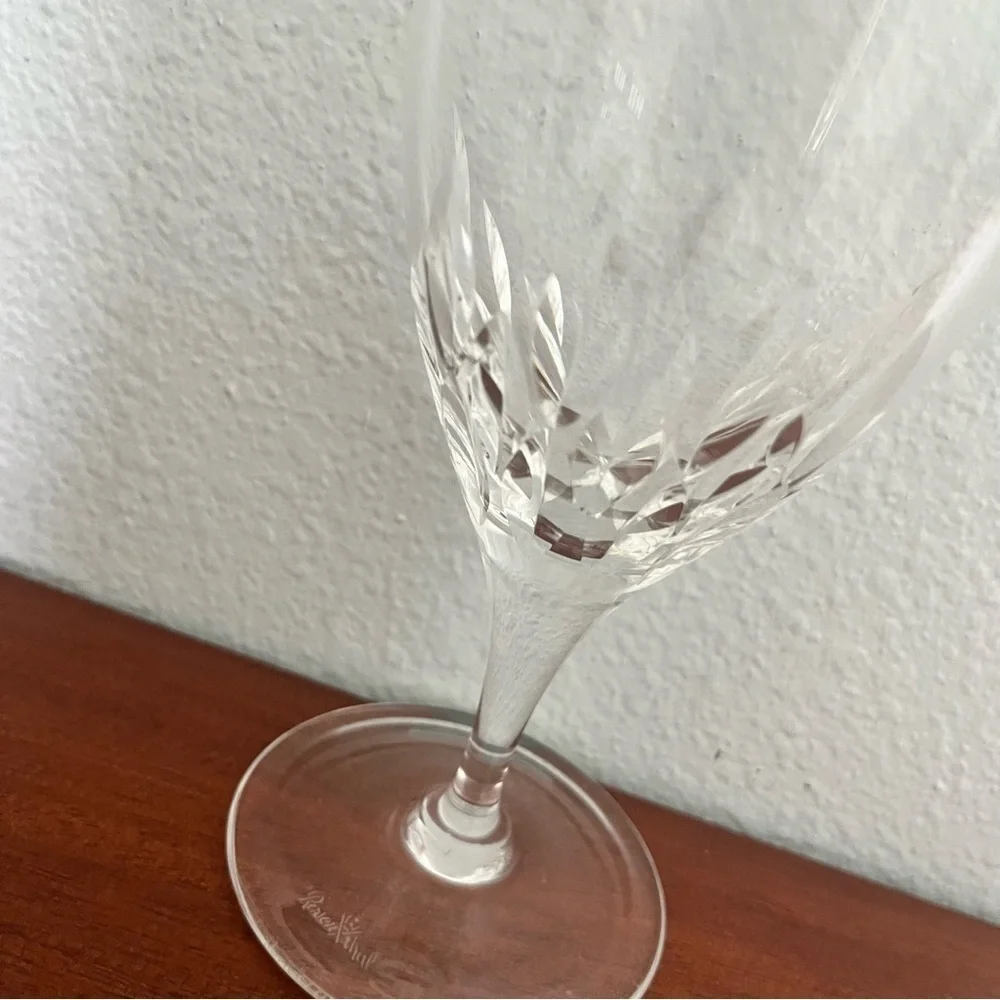 Rosenthal Crystal Faceted 8.25” Goblet